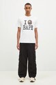 A Bathing Ape cotton t-shirt I Love Bape 1K80110043 white