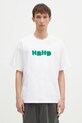 NEIGHBORHOOD tricou din bumbac Tee SS-7 print alb 242PCNH.ST07