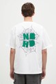 Îmbrăcăminte NEIGHBORHOOD tricou din bumbac Tee SS-7 242PCNH.ST07 alb