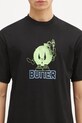 Bavlnené tričko Butter Goods Bomb Tee čierna BG243100