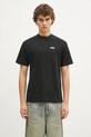 Bavlnené tričko Butter Goods Basic Tee jednofarebný čierna BG243110