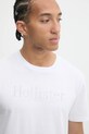 Памучна тениска Hollister Co. бял KI323.4213.100