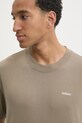 Hollister Co. tricou din bumbac bej KI323.4308.400