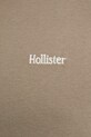Hollister Co. tricou din bumbac KI323.4308.400 bej