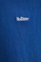 Bavlněné tričko Hollister Co. KI323.4309.220 modrá