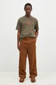 Хлопковая футболка Baracuta Barbour x Baracut Archive BRTEE0018 зелёный