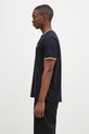 Хлопковая футболка Fred Perry Twin Tipped T-Shirt M1588.W53 тёмно-синий AA00