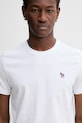 PS Paul Smith t-shirt bawełniany biały M2R.010R.KZEBRA