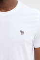 PS Paul Smith t-shirt bawełniany M2R.010R.KZEBRA biały
