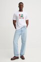 Бавовняна футболка PS Paul Smith M2R.011R.AP8921 білий SS25