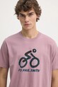 PS Paul Smith t-shirt bawełniany różowy M2R.011R.PP4960