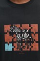Хлопковая футболка PS Paul Smith M2R.011R.PP5079 чёрный
