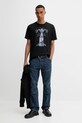 PS Paul Smith tricou din bumbac M2R.011R.PP5087 negru SS25