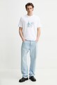 PS Paul Smith tricou din bumbac M2R.220X.PP4700 alb SS25