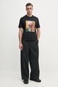 PS Paul Smith tricou din bumbac M2R.220X.PP4703 negru SS25