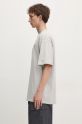 Flowers for Society cotton t-shirt Basic FFSAPP040 gray AW24