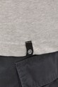 Flowers for Society tricou din bumbac Basic gri FFSAPP040