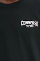Converse t-shirt bawełniany 10027561.A01 czarny