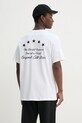 Odzież Converse t-shirt bawełniany 10027561.A02 beżowy
