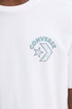 Converse t-shirt bawełniany 10027096.A02 beżowy