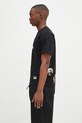 Βαμβακερό μπλουζάκι Evisu Seagull & Evisu Print 2EAHTM4TS7070 μαύρο AW24