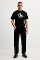 Evisu tricou din bumbac Seagull & Evisu Print 2EAHTM4TS7070 negru AW24