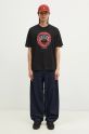 AAPE t-shirt in cotone Theme AAPTEM1423XXM nero