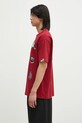 Βαμβακερό μπλουζάκι AAPE Theme Main AAPTEM1550XXN μπορντό AW24