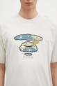 Бавовняна футболка AAPE Theme Main бежевий AAPTEM1555XXN