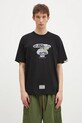 Abbigliamento AAPE t-shirt in cotone Theme Main AAPTEM1555XXN nero