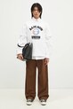 Хлопковая футболка AAPE Moon Face Logo AAPTEM1561XXN белый