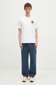 AAPE cotton t-shirt Basic AAPTEM1562XXN white