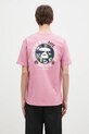 Одежда Хлопковая футболка AAPE Basic AAPTEM1562XXN розовый