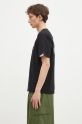 Бавовняна футболка AAPE Basic AAPTEM1562XXN чорний AW24