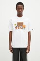 AAPE cotton t-shirt Aaper Universe regular white AAPTEM1573XXN