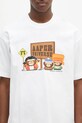 AAPE cotton t-shirt Aaper Universe white AAPTEM1573XXN