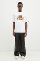 AAPE cotton t-shirt Aaper Universe AAPTEM1573XXN white