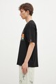 AAPE cotton t-shirt Aaper Universe AAPTEM1573XXN black AW24