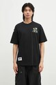Одежда Хлопковая футболка AAPE Aaper AAPTEM1574XXN чёрный