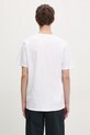 Odzież Wood Wood t-shirt bawełniany Ace 30250095 biały