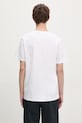 Ρούχα Βαμβακερό μπλουζάκι Wood Wood Ace 30250095 λευκό