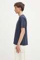Бавовняна футболка Wood Wood Ace 30250095 темно-синій AW24
