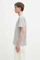 Wood Wood tricou din bumbac Essential Sami classic 30250245 gri AW24