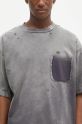 Maison MIHARA YASUHIRO cotton t-shirt Sun Faded Tee gray A13TS602