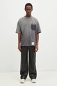 Maison MIHARA YASUHIRO cotton t-shirt Sun Faded Tee A13TS602 gray