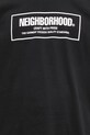 NEIGHBORHOOD tricou din bumbac Tee SS - 1 negru 242PCNH.ST01