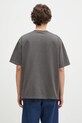 Îmbrăcăminte PLEASURES tricou din bumbac Chosen Heavyweight P24W033 gri