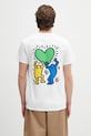 Одежда Хлопковая футболка Wacko Maria x Keith Haring KH.WM.TEE02 белый