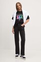 Barrow tricou din bumbac F4BWUATH061 negru
