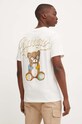 Barrow tricou din bumbac F4BWUATH073 bej AW24